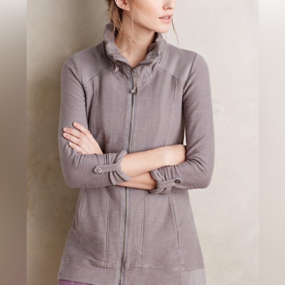 Anthropologie Saturday Sunday Grey Quinn Small Jacket